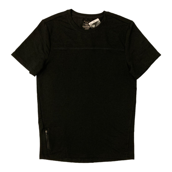 Member's Mark Men's Zip Media Pocket Short Sleeve Luxe Tee