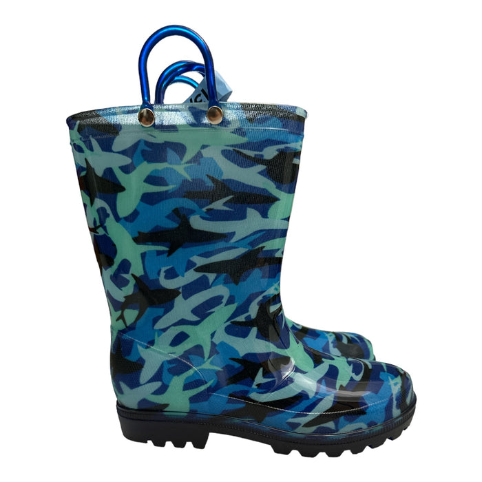 Member's Mark Boy's Waterproof Light Up Pull-On Rain Boots