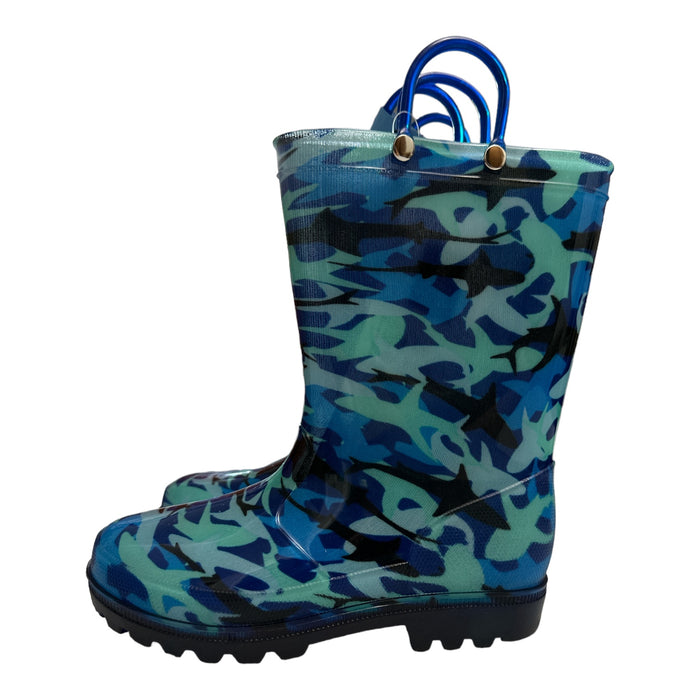 Member's Mark Boy's Waterproof Light Up Pull-On Rain Boots