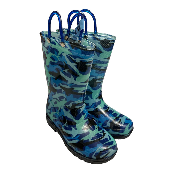 Member's Mark Boy's Waterproof Light Up Pull-On Rain Boots