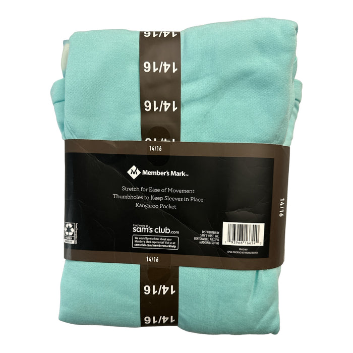 Member's Mark Girl's 2-Piece Stretch Long Sleeve Top & Legging Active Set