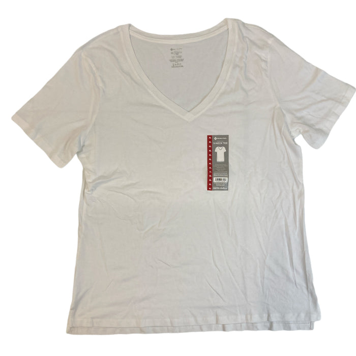 Member's Mark Women's Essential Super Soft Short Sleeve V-Neck Tee