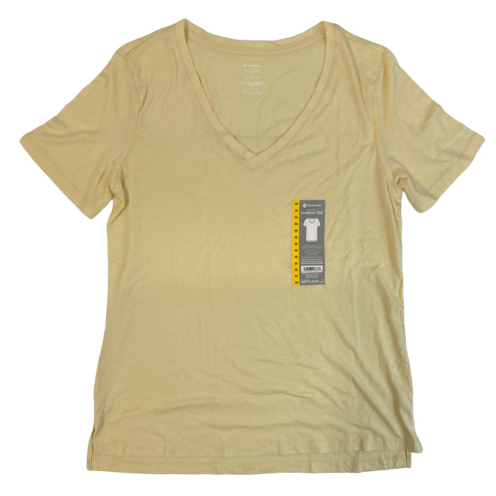 Member's Mark Women's Essential Short Sleeve V-Neck Tee