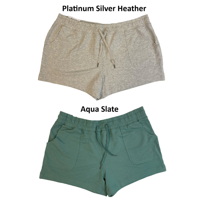 Member's Mark Women's Ultra Soft 4" Inseam French Terry Pull-On Short