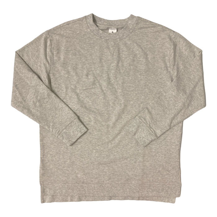 Member's Mark Women's French Terry Sweatshirt (Platinum Silver Heather, XL)