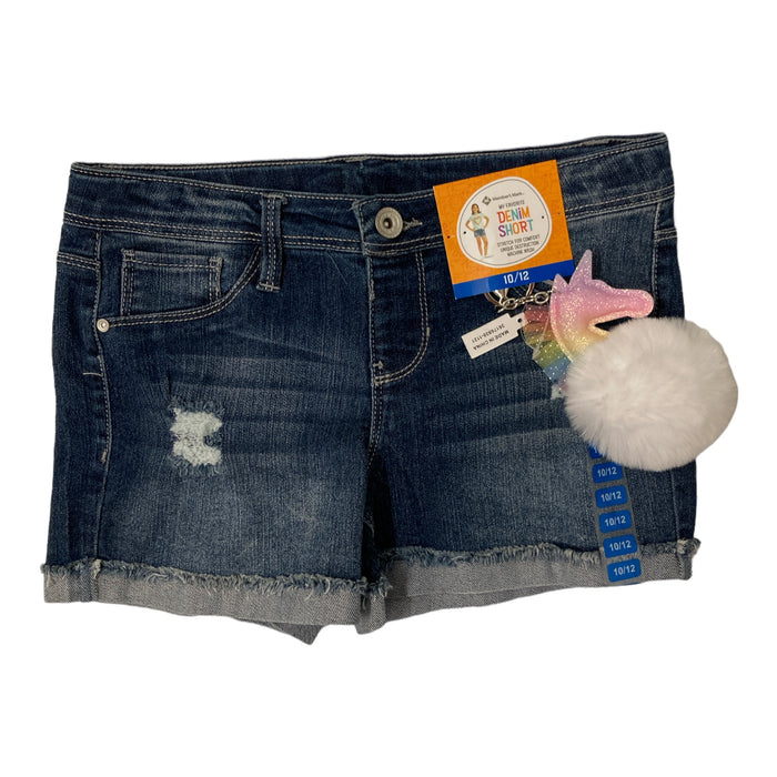 Member's Mark Girl's Denim Short With Removable Accessory