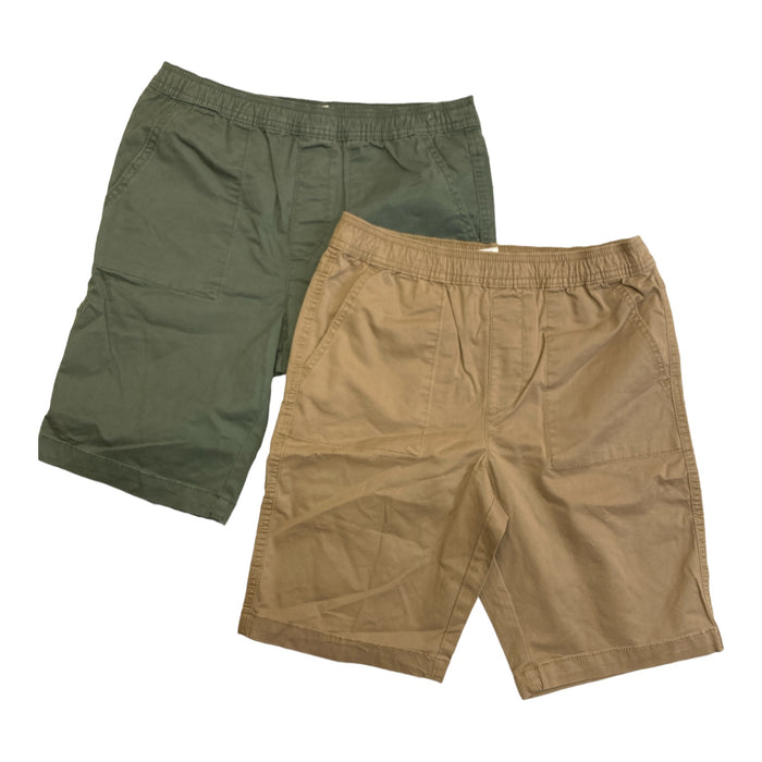 Member's Mark 2 Pack Boys Elastic Waist Woven Shorts