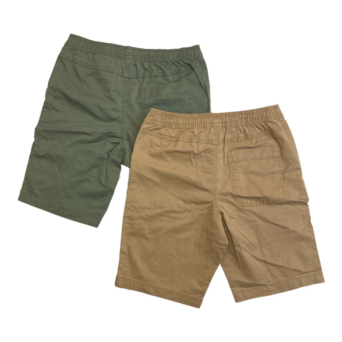 Member's Mark 2 Pack Boys Elastic Waist Woven Shorts