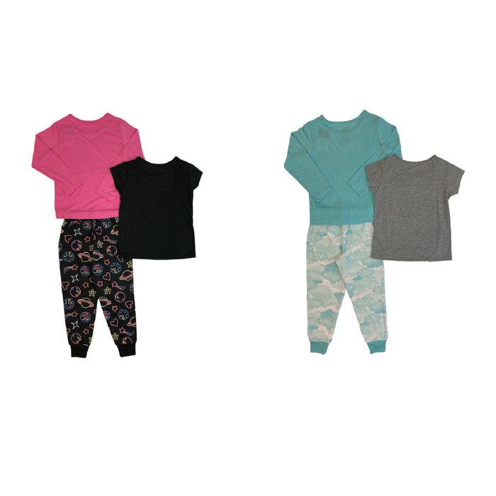 Member's Mark Girl's 3-Piece Graphic Print Sleep Pant Set