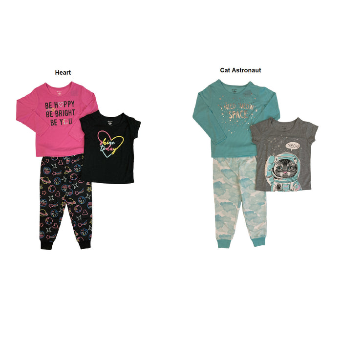 Member's Mark Girl's 3-Piece Graphic Print Sleep Pant Set