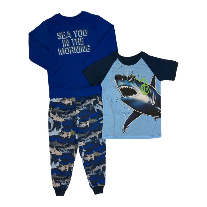 Member's Mark Boy's 3-Piece Graphic Print Sleep Pant Set