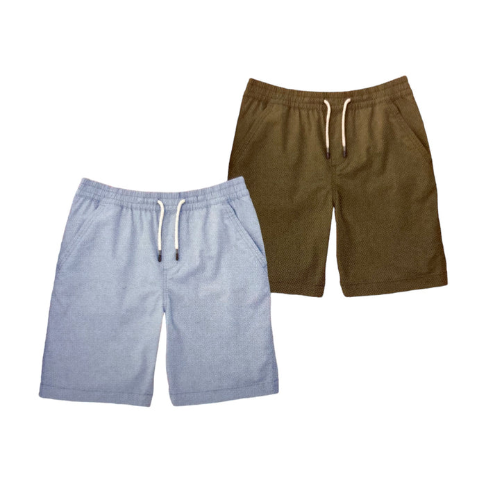 Member's Mark Boy's 2-Pack Elastic Waistband Woven Shorts