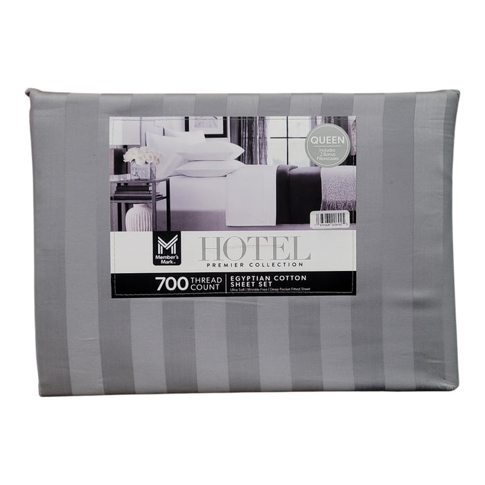 Member's Mark Hotel Premier Egyptian Cotton 6-Piece Sheet Set, 700 Thread Count