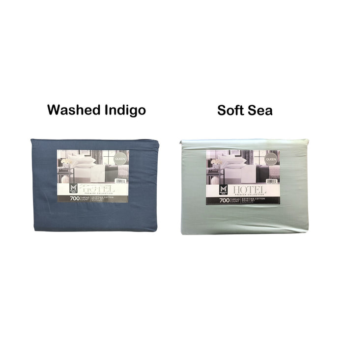 Member's Mark Egyptian Cotton 700 Thread Count Solid  Duvet Cover Set, Queen