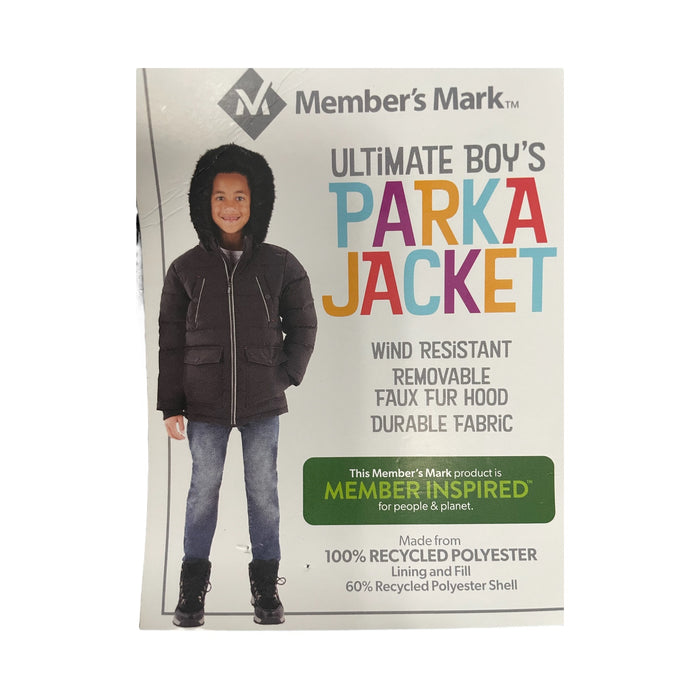 Member's Mark Boy's Ultimate Weather Resistant Parka Jacket