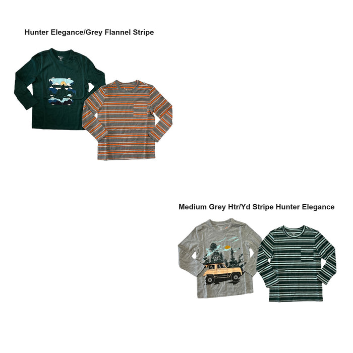 Member's Mark Boy's 2-Pack My Favorite Long Sleeve Tees