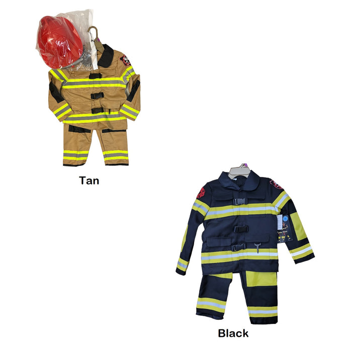 Disguise Unisex Kid's Halloween/Dress-Up Firefighter Costume