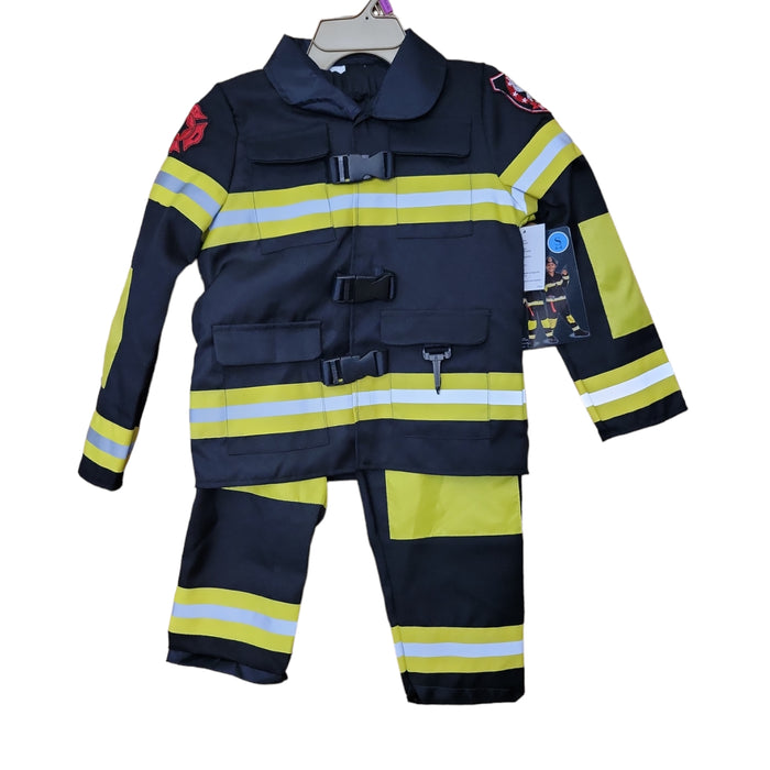 Disguise Unisex Kid's Halloween/Dress-Up Firefighter Costume