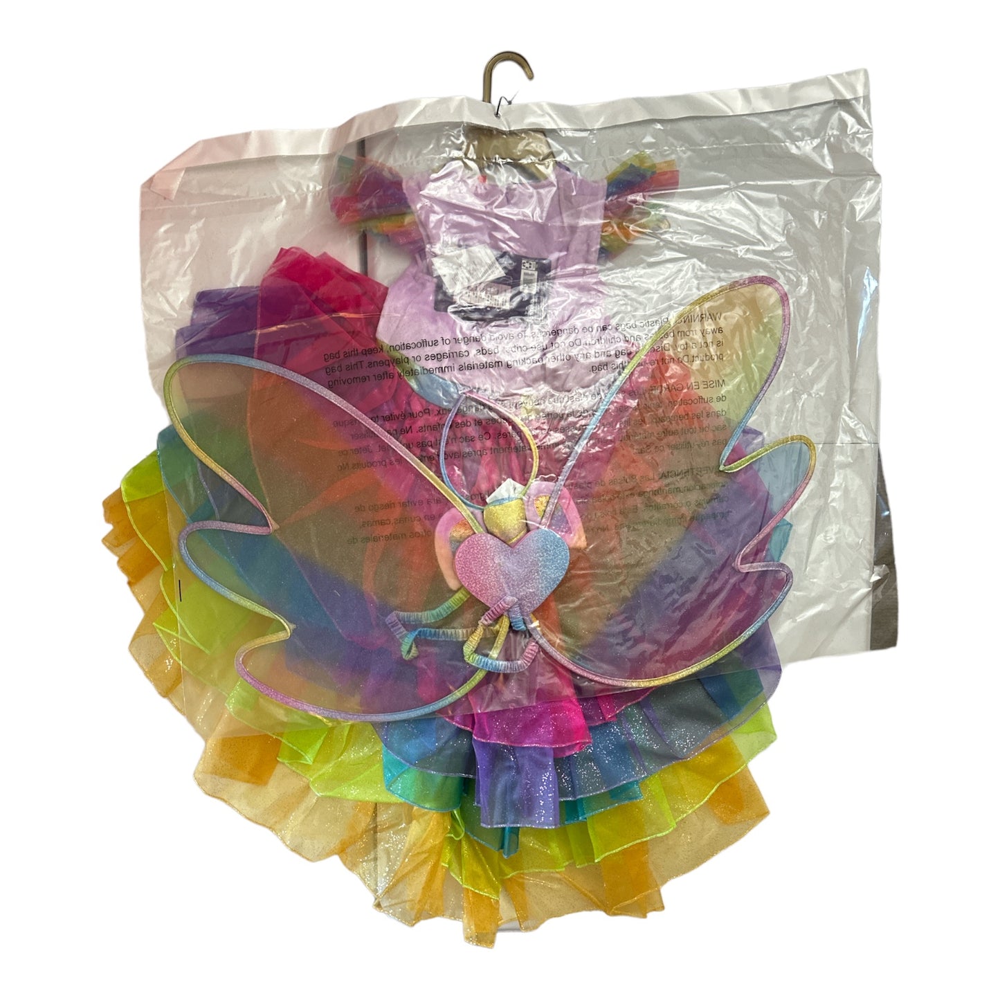 Member's Mark Girl's Unicorn Costume With Wings and Head Accessory