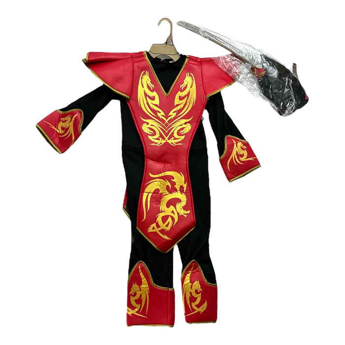 Member's Mark Boy's Ninja Jumpsuit Costume With Sword, Mask & Ninja Star