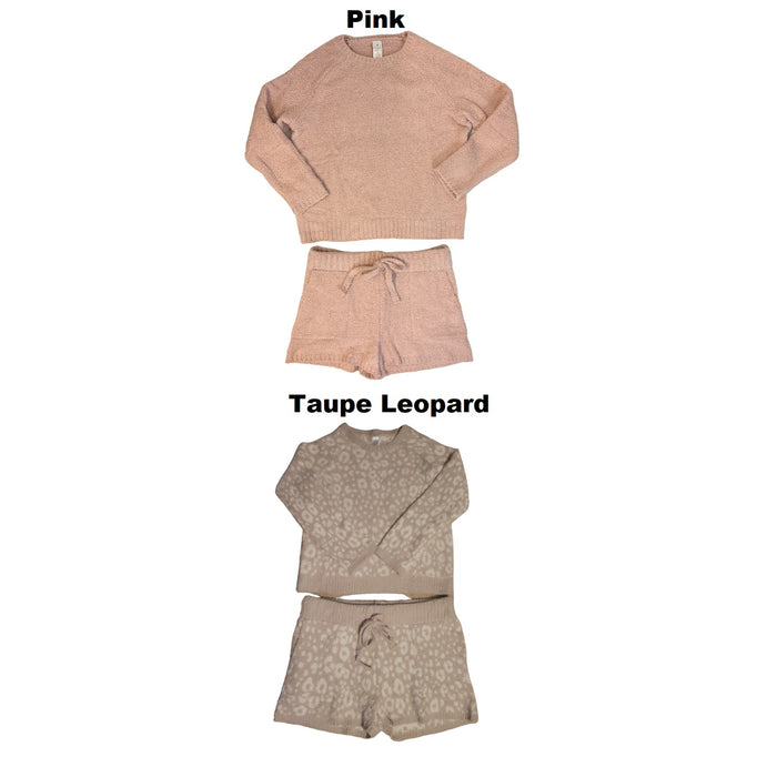 Member's Mark Women's Luxury Premier Collection 2-Piece Cozy Short Set