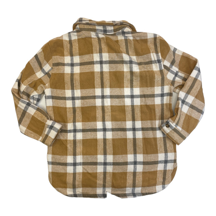 Member's Mark Women's Button Up Long Sleeve Warm Plaid Shacket