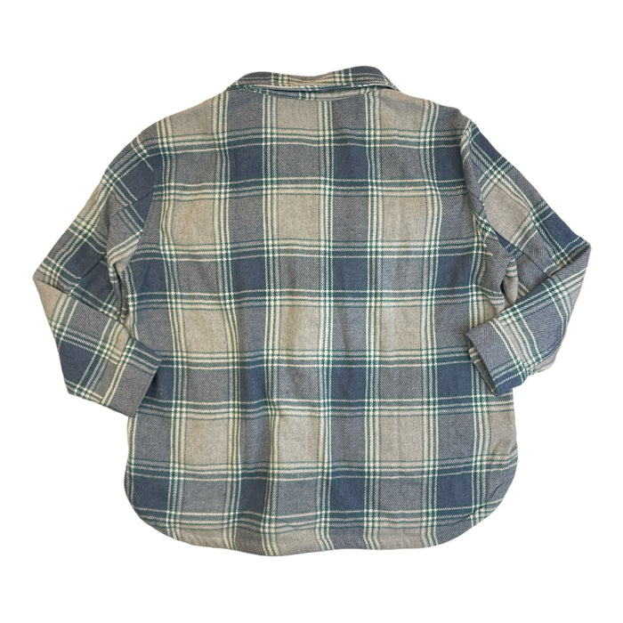 Member's Mark Women's Button Up Long Sleeve Warm Plaid Shacket