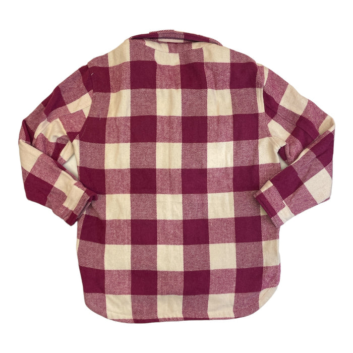 Member's Mark Women's Button Up Long Sleeve Warm Plaid Shacket