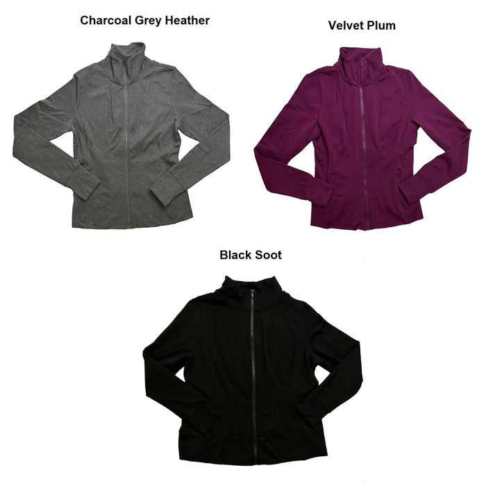 Member's Mark Women's High Collar Full Zip Everyday Extra Warm Jacket