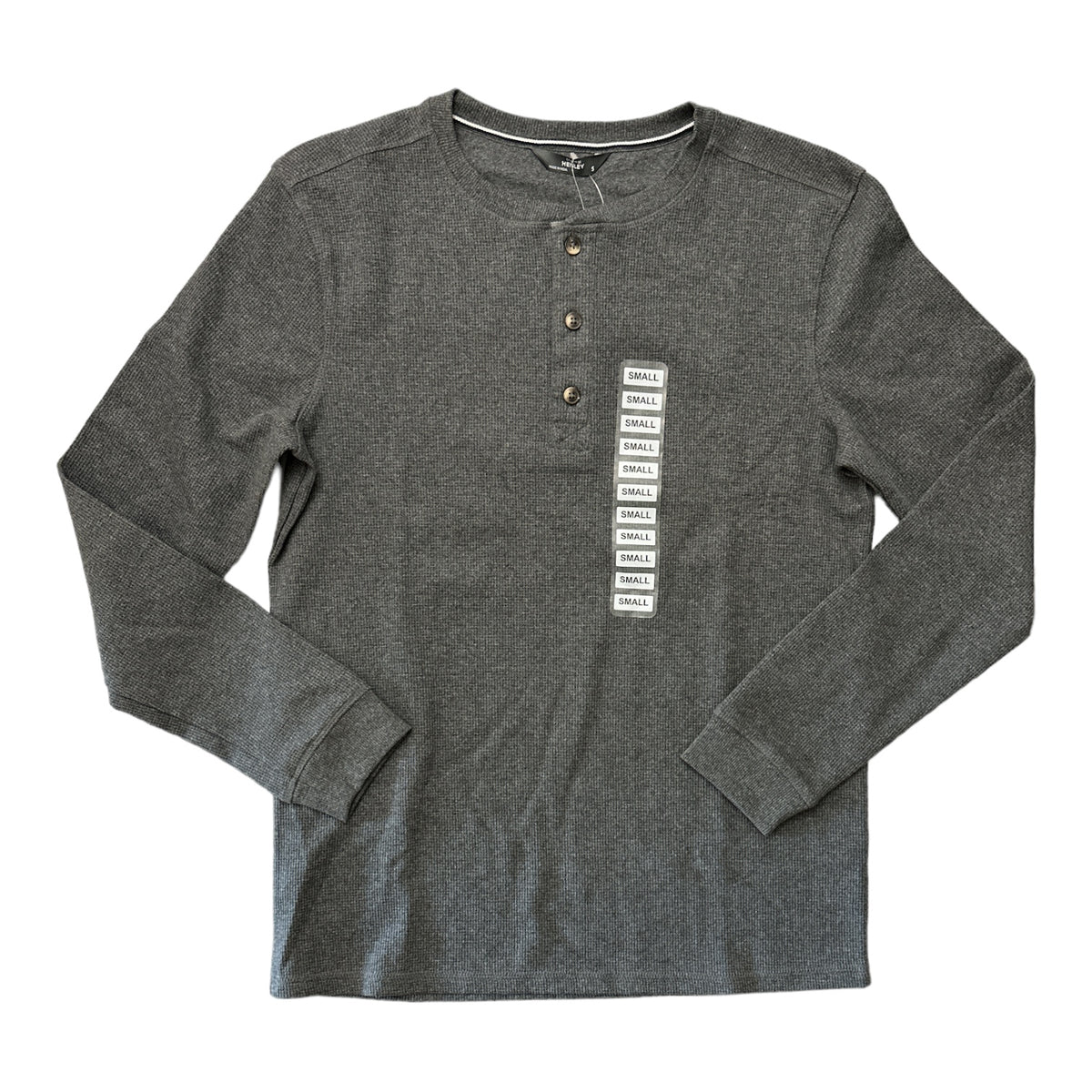 Member's Mark Men's Regular Fit Long Sleeve Thermal Henley Shirt ...