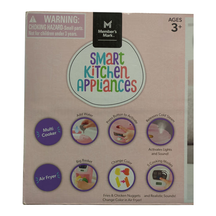 Member's Mark Smart Kitchen Pretend Play Appliances, Pink
