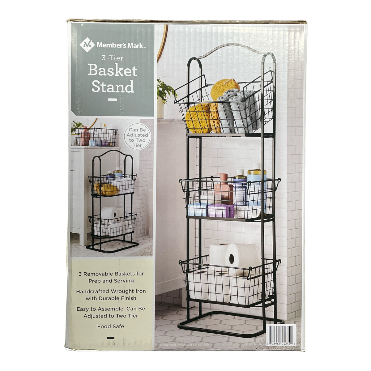 Mark Set Stand Members Mark 3 Tier Basket Set Storage Stand at Tiffany Mora blog
