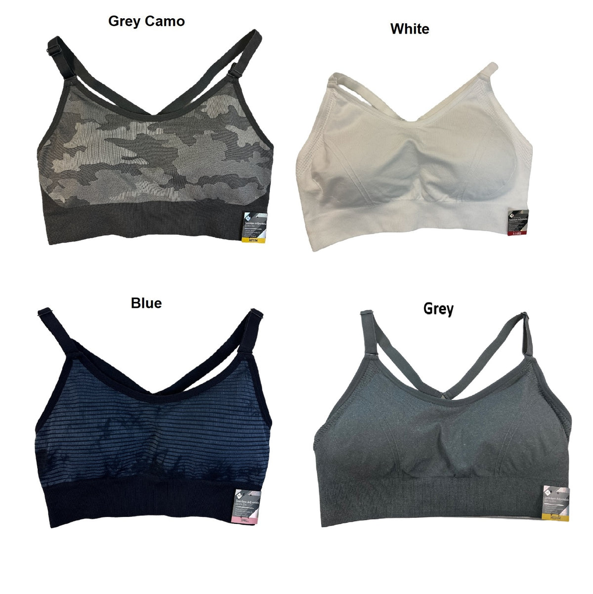 Member's Mark Women's Yoga Back Seamless Adjustable Sports Bra ...
