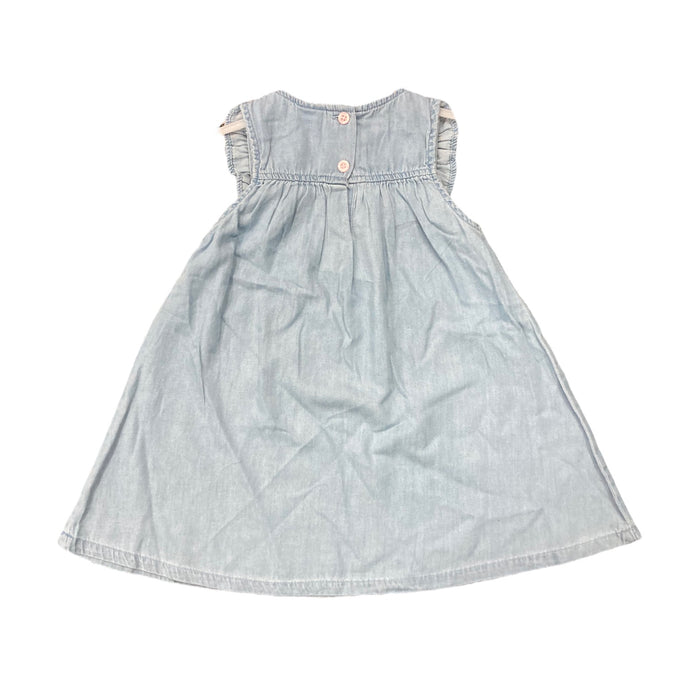 Member's Mark Girl's Spring Ruffle Sleeveless Woven Dress