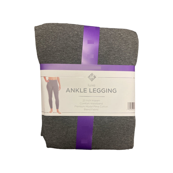 Member's Mark Women's 25" Inseam Comfort Waistband Stretch Luxe Ankle Legging