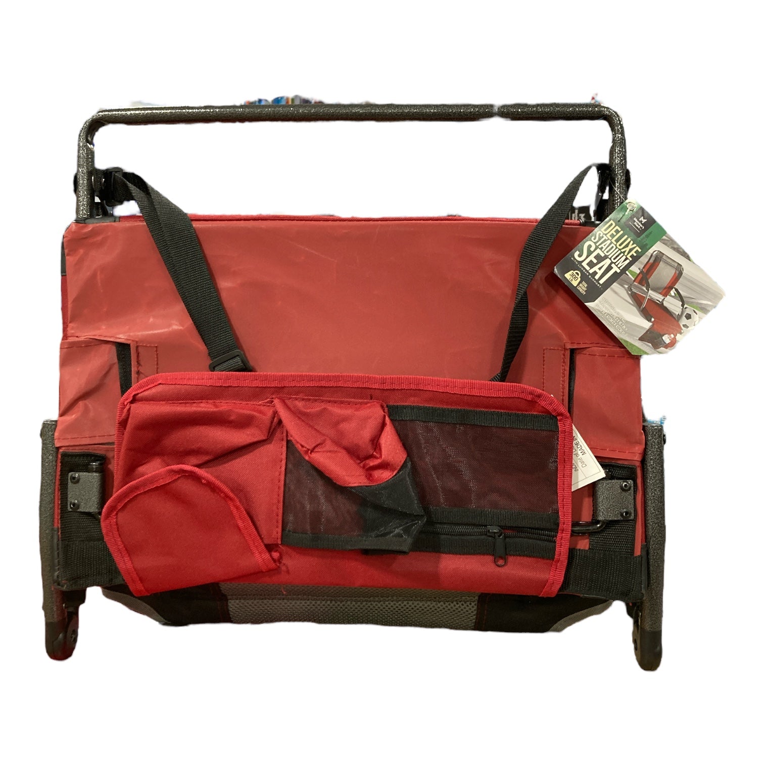 Member's Mark Deluxe Lightweight Folding Stadium Seat With Lumbar Supp