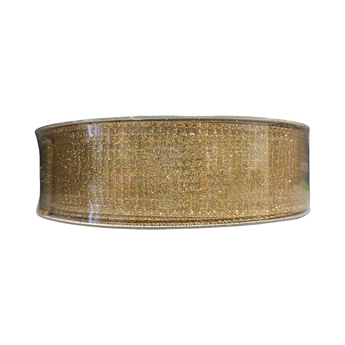Member's Mark Wired Edge Premium Holiday Ribbon, 1.5" Wide x 50 Yards