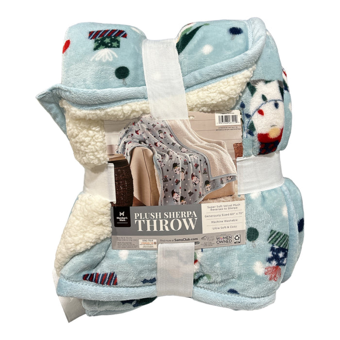Members mark sherpa blanket hotsell