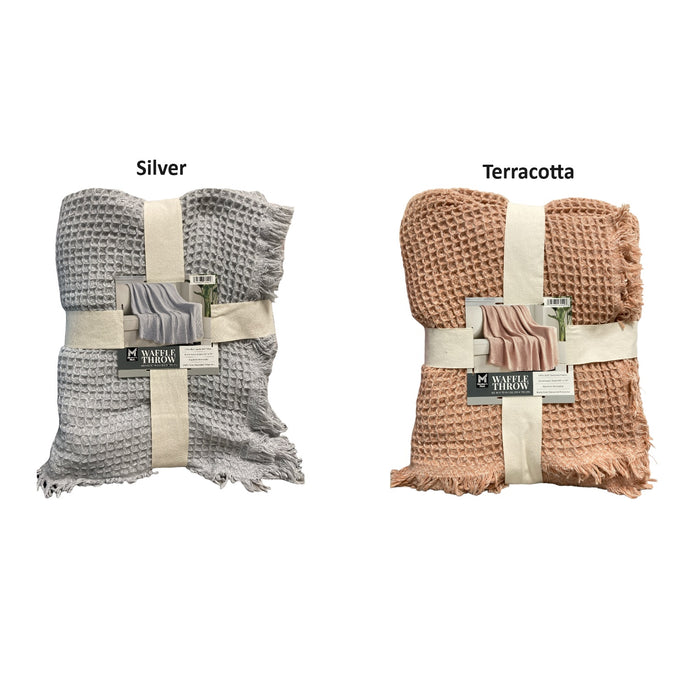 Member's Mark Ultra Soft Textured Waffle Throw, 60" x 70"