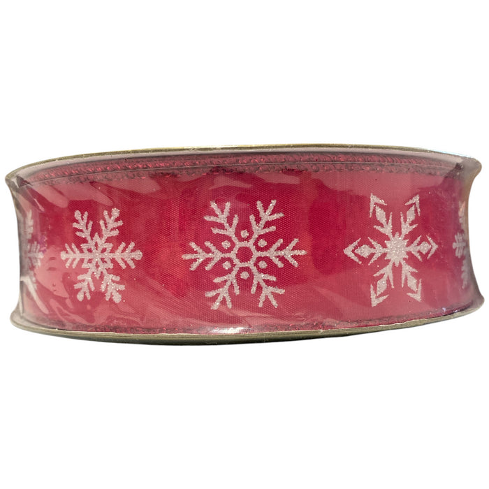 Member's Mark Wired Edge Premium Holiday Ribbon, 1.5" Wide x 50yds