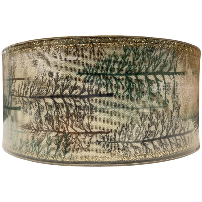 Member's Mark Premium Wired Edge Holiday Ribbon, 2.5" Wide x 50 Yds