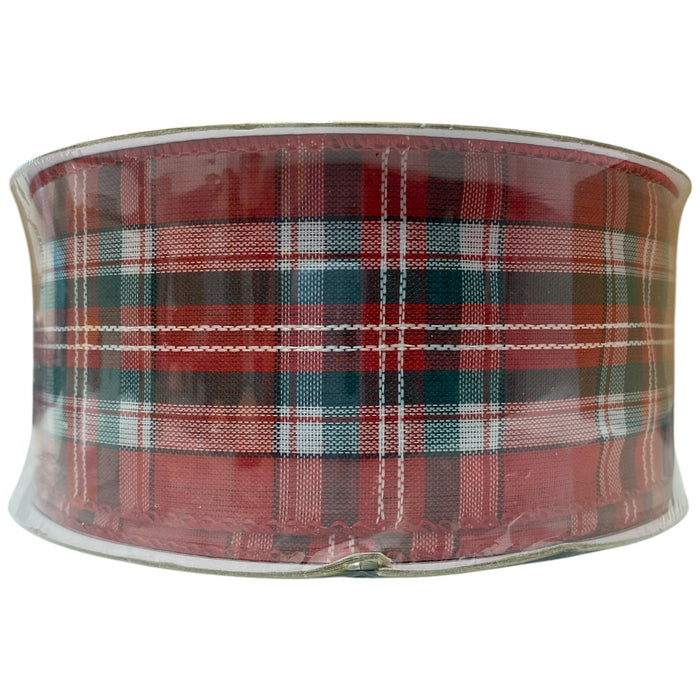 Member's Mark Premium Wired Edge Holiday Ribbon, 2.5" Wide x 50 Yds