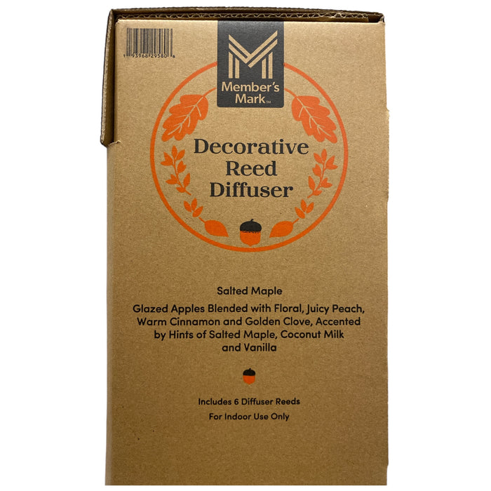 Member's Mark Oversized Decorative Harvest Reed Diffuser with 6 Reeds, 30.4floz