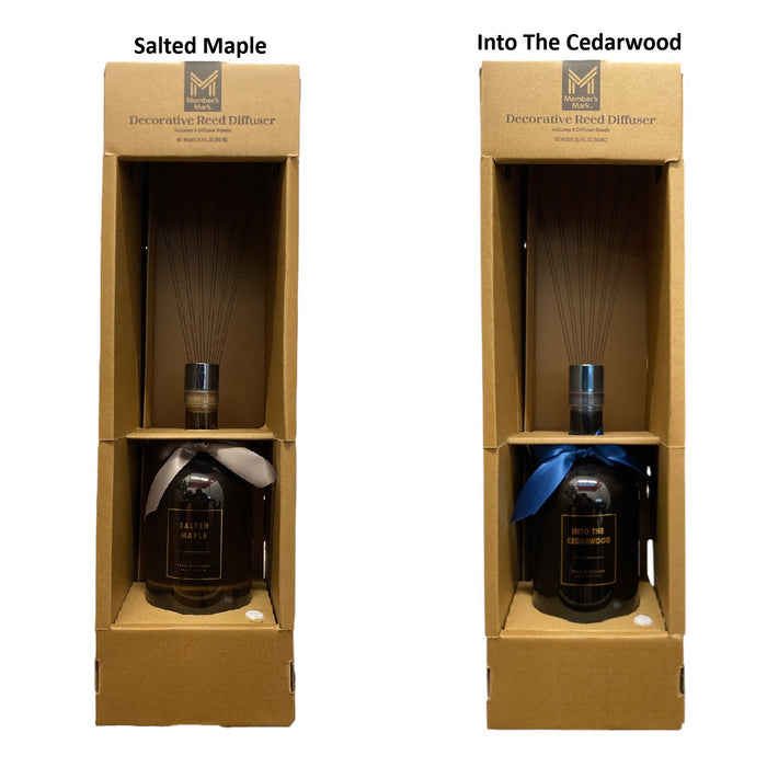 Member's Mark Oversized Decorative Harvest Reed Diffuser with 6 Reeds, 30.4floz