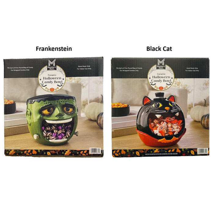 Member's Mark Ceramic Halloween Candy Bowl