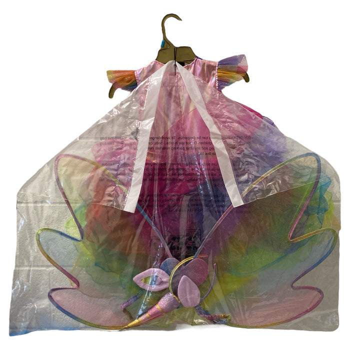 Member's Mark Girl's Premium Unicorn Costume Includes Dress Wings & Headpiece