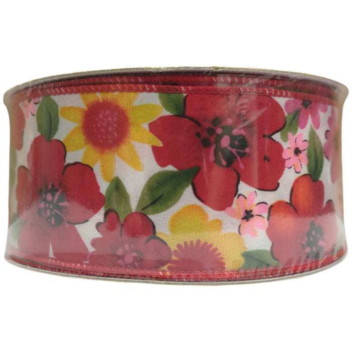 Member's Mark Premium Wired Edge Spring Ribbon, 2.5"x50Yds