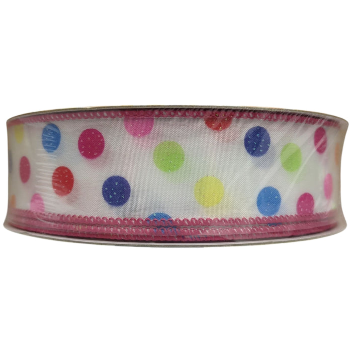 Member's Mark Wired Edge Premium Spring Ribbon, 1.5"W x 50yds