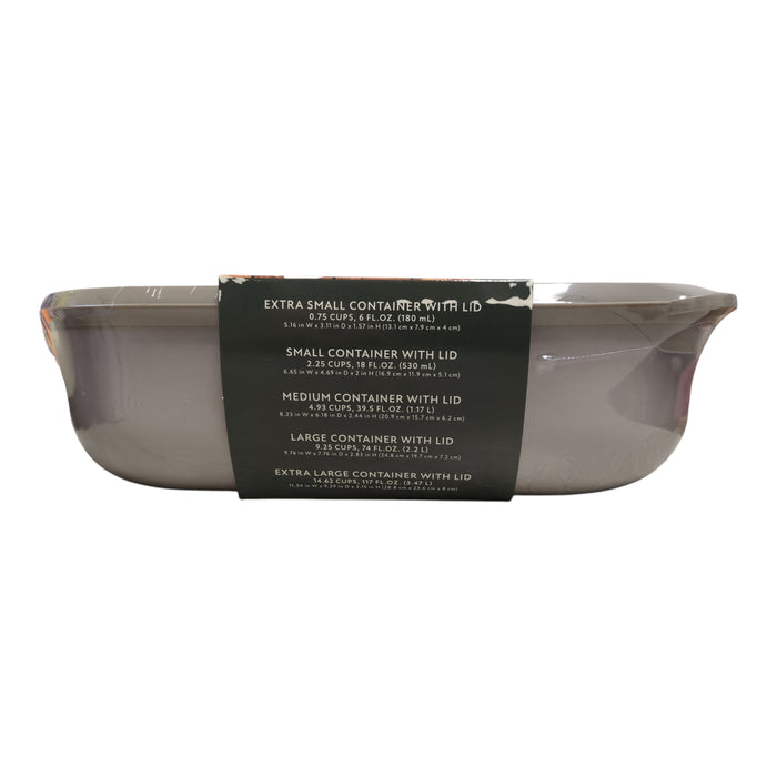 Member's Mark Ecoluxe Rectangular Food Storage Set, 10 Piece