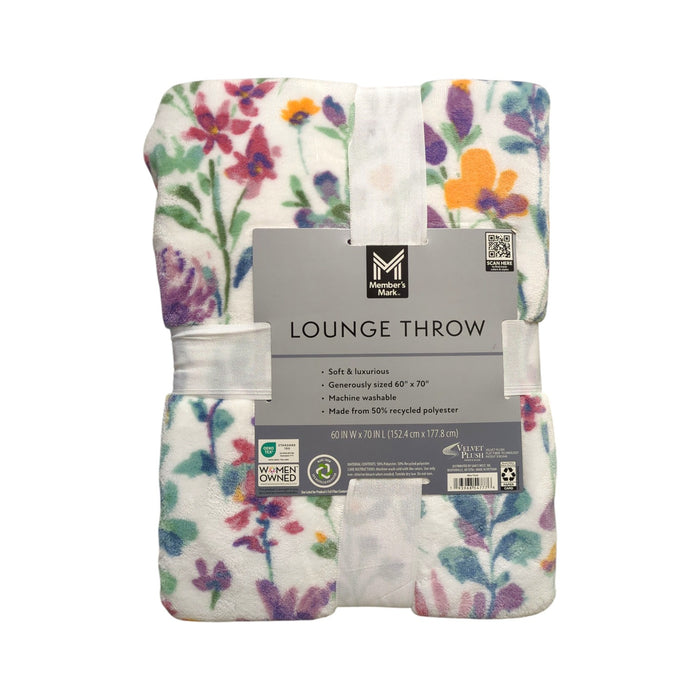 Member's Mark Oversized & Luxuriously Soft Lounge Throw, 60" x 70"